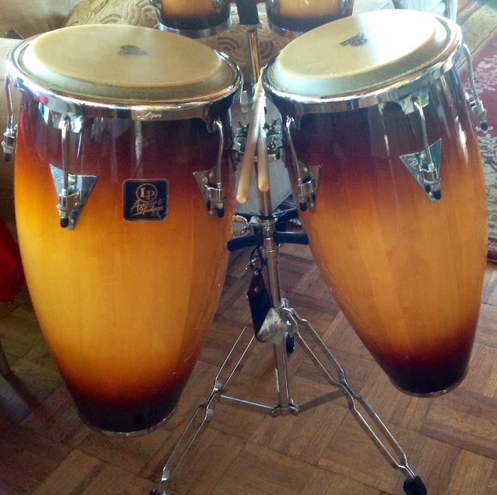 Latin Percussion Congas and bongos