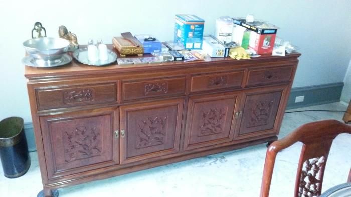 Chinese Lacquered Buffet, Sideboard