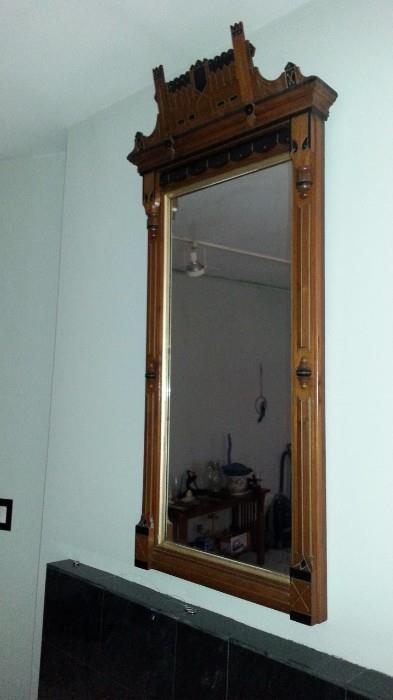 Antique Hall Mirror