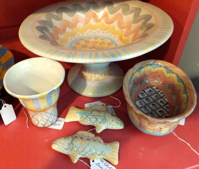 Mackenzie Child pottery