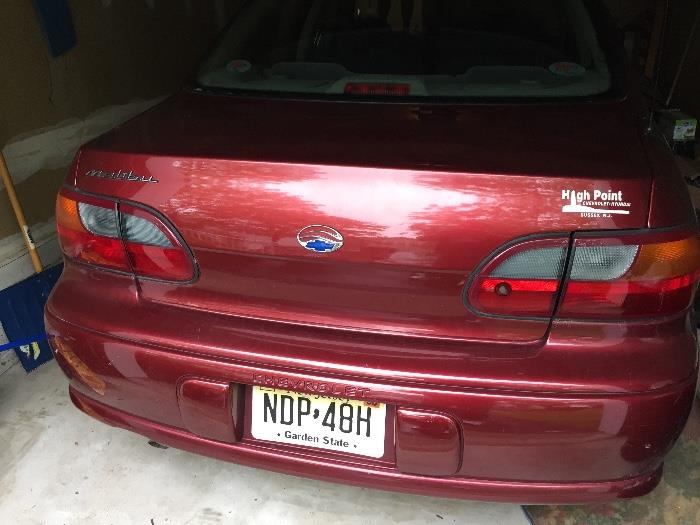 2003 Chevy Malibu Garage Kept 60K Miles.  Driven by an older lady, very nice condition to say the least  Asking $3,300.00