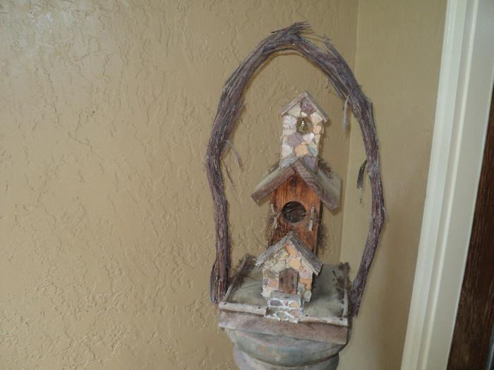 Great bird house for your patio or porch!