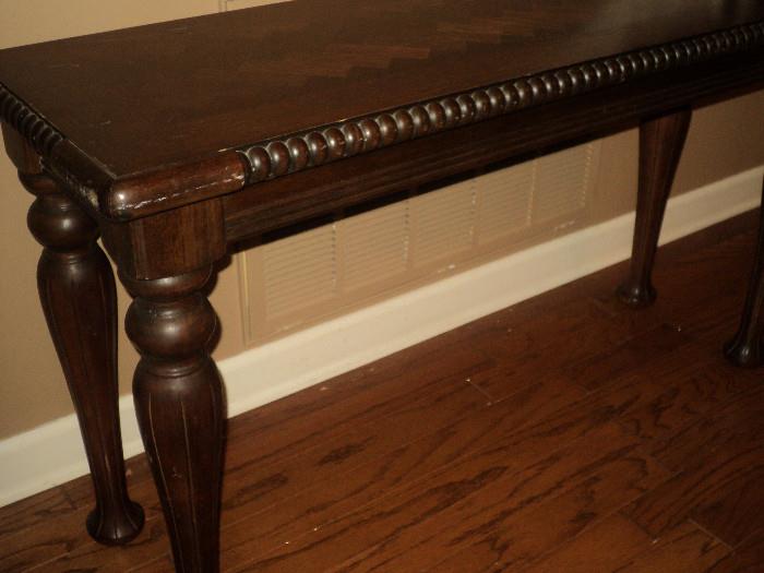 Nice sofa table (or could be used as a server)