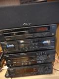 Electronics: Mirage Speaker, Sony CD Changer,Yamaha Cd Changer. JVC
