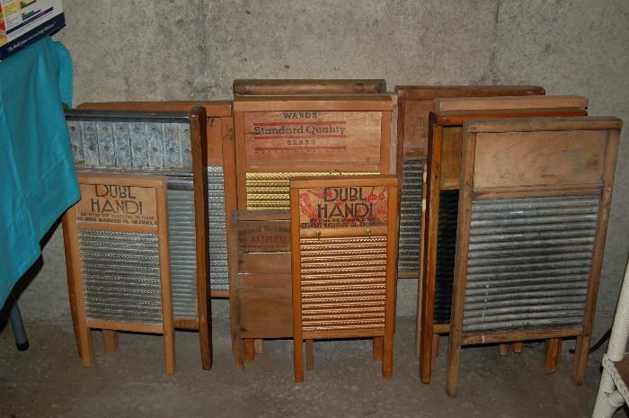 Antique washboards