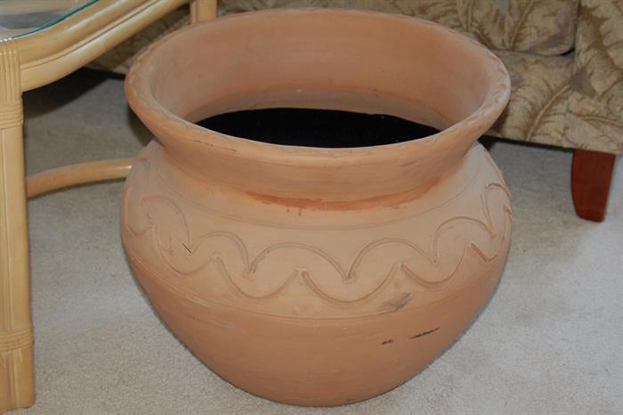 Large clay vessel