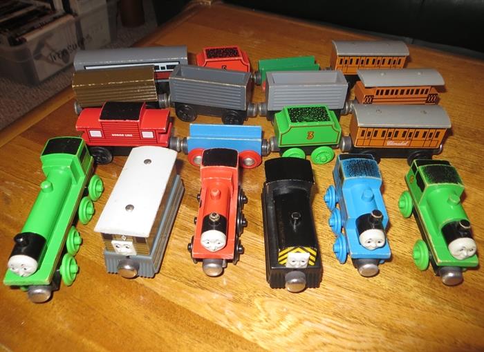 Thomas the train wooden set