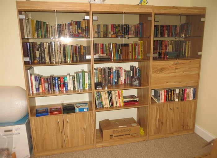 Three piece bookcase 