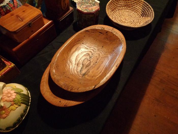 Primitive Wood Bowls