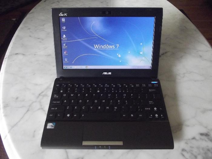 Asus Eee PC, Windows 7, Full clean installation of all software, all fully activated, security updates current