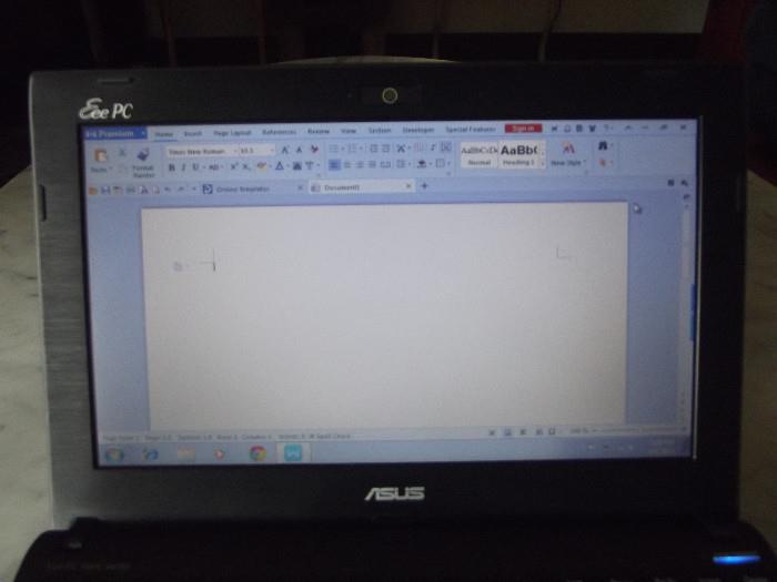 WPS Office Writer, looks , functions and fully interchangeable with MS Office. 