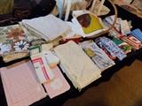 Vintage linens...doilies, cloths, dish towels and more
