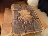 old antique pictorial Bible