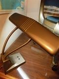 vintage metal desk lamp