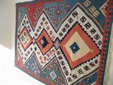 9'4 X 7 Romanina Kilim rug.