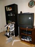 bookcase, Tv and tv stand for sale. Sorry Wii and other electronics are not for sale.