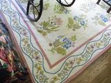 10x13 needlepoint rug. 100% Wool