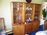 Beautiful teak wood Danish Modern hutch