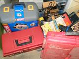 Tools, some unopened and unused, odds and ends.....you'll just have to dig and see what's here!