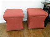 matching ottomans or additional seating