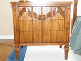 Two retro vintage nightstands. Wonderful carved detail!