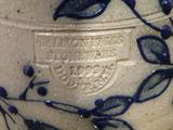 Close up of one of the Salt Marsh pottery pieces.