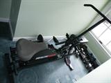 Exercise bike for sale. Sorry free weights are not for sale.
