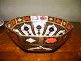 Royal Crown Derby Imari octagonal bowl