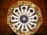 Royal Crown Derby Imari octagonal bowl