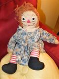 Vintage Raggedy Ann doll