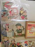 Hundreds of valentine ephemera.