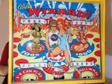 Bally Pinball Wizard 1975 inspired by the movie Tommy. Central figures are suppose to represent Roger Daltry and Ann Margaret.