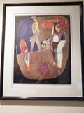 Richard Lindner's Pizza signed and numbered print.