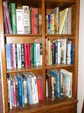 Many books throughout!