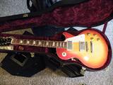 1958 Gibson custom Les paul re-issue, comes with certificate of authenticity!