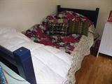 Twin bed from Pottery Barn teen, originally sold as a bunk bed configuration. We do have the complete set of two twin beds.