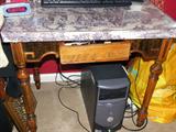 Desk only; computer, monitor, etc. not for sale.