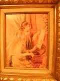 Renoir Lithograph two girls at a piano