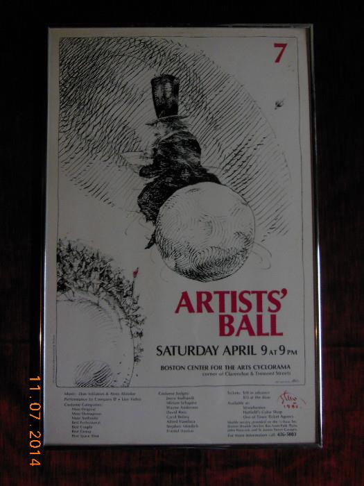 Artists' Ball Annual Poster Collection!