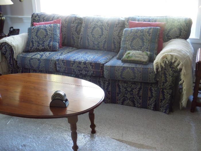 Hickory Hill Sofa and Loveseat