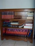 Solid wood bookcase