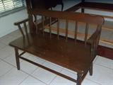 Parson's bench.