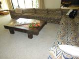 9 separate section make up this sofa...many design placement options
