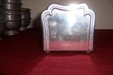 Pewter napkin holder