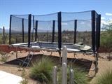 Extra large Infinity bounce trampoline, only two years young!