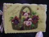 Velum, Dimensional, Vintage Cards