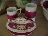 Part of a Pink Wash Basin Set
