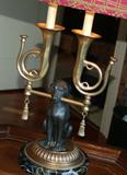 Pair of Frederick Cooper Dog Lamps