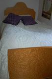 Bird's Eye Maple Deco Twin Beds