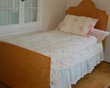 Bird's Eye Maple Deco Twin Beds